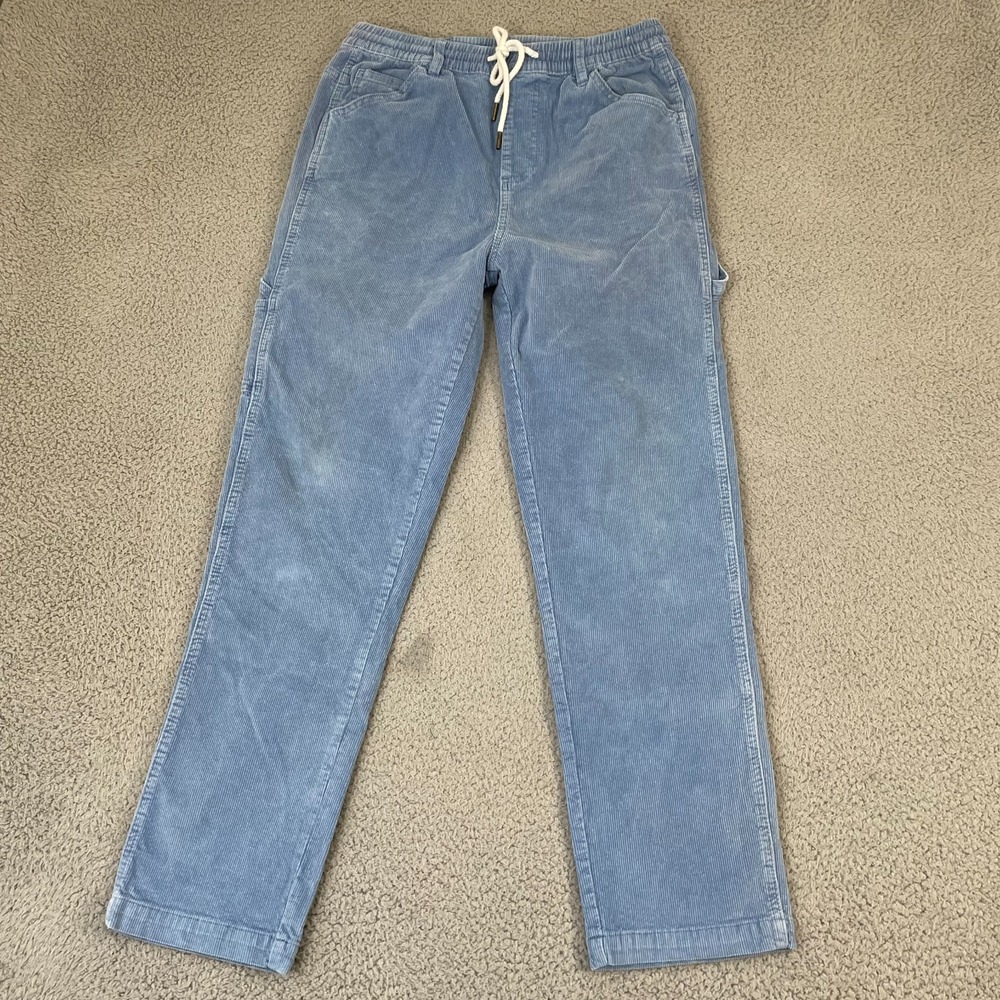 Odd Future Corduroy Pants Men M Blue OFWGKTA Skater Straight Leg Carpenter